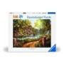 Ravensburger - Puzzle casuta langa rau 500 piese design nou Ravensburger - 1